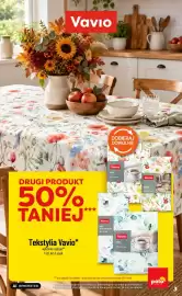 Polomarket gazetka tydzień 39 Strona 3: Vavio DOBIERAJ DOWOLNIE DRUGI PRODUKT 50% TANIEJ** Tekstylia Vavio* wybrane