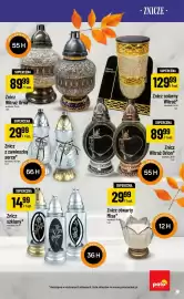 Polomarket gazetka tydzień 39 Strona 9: palenia do Czas pa 55 H SUPERCENA O 8999 Znicz /1 szt. Witraż Urna wysokość: 35 cm 1