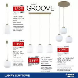 Abra gazetka Strona 3: Lampa wisząca 45TK Groove 11714 LW14 €139,99