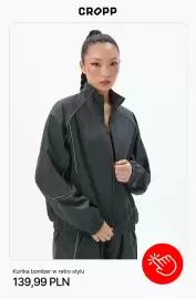 Cropp gazetka tydzień 39 Strona 9: Kurtka bomber w retro stylu Cropp €139,99