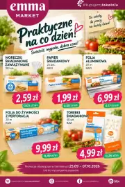 EMMA market gazetka Strona 1: Torebki śniadaniowe Ravi €4,99, Folia do żywności z perforacją Ravi €9,99