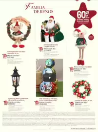 Catálogo Panamericana Página 15: Es - reno con saco navideño €39.900,00, Farol con santa y mascotas €179.900,00