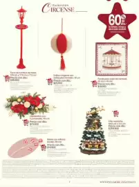 Catálogo Panamericana Página 5: Esfera colgante con lentejuelas doradas €299.000,00, Farol de hombre de nieve €99.900,00