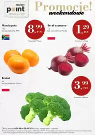 Market Point gazetka Strona 4: Buraki czerwone polskie €1,29, Brokuł polski €3,99
