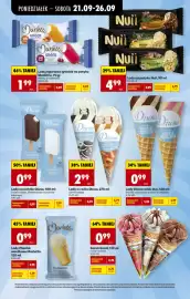 Biedronka gazetka tydzień 39 Strona 3: Lody jogurtowe greckie na patyku Marletto Greek brzoskwinia €1,99