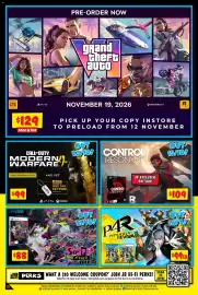 JB Hi-Fi catalogue Page 10: Control Resonant JB Exclusive Edition €104,00, Persona 4 Revival €99,00