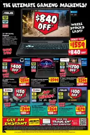 JB Hi-Fi catalogue Page 14: Msi 27" MAG FHD Gaming Monitor €269,00, Msi 32" Curved Gaming Monitor €299,00