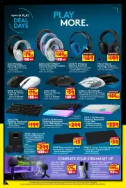 JB Hi-Fi catalogue Page 16: G502X LIGHTSPEED Wireless Gaming Mouse €149,00, G512 X 75 Wireless Gaming Keyboard €299,00