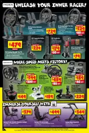 JB Hi-Fi catalogue Page 26: T.Flight Rudder Pedals €189,00