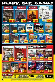 JB Hi-Fi catalogue Page 8: Beast of Reincarnation €64,00, John Carpenter's Toxic Commando €34,00