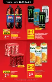 Biedronka gazetka tydzień 39 Strona 14: Napój gazowany Pepsi lub Pepsi Zero €6,99
