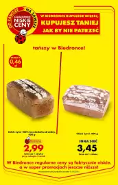 Biedronka gazetka tydzień 39 Strona 20: Chleb żytni 100% bez dodatku drożdży €2,99