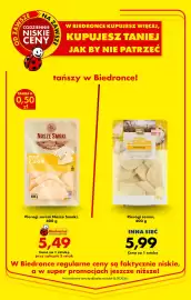 Biedronka gazetka tydzień 39 Strona 22: Pierogi z serem Nasze Smaki €5,49