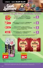 Biedronka gazetka tydzień 39 Strona 26: Ser żółty w plastrach Królewski Sierpc €26,99, Jogurt High Protein Plus Łaciaty €4,99