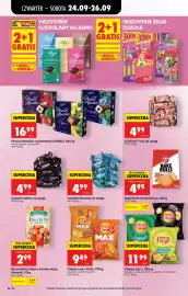Biedronka gazetka tydzień 39 Strona 66: Bake Rolls Pizza 7Days €4,99, Cukierki Bounty na wagę €4,99
