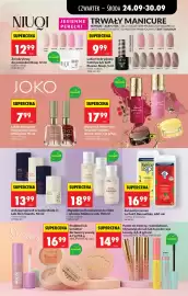 Biedronka gazetka tydzień 39 Strona 77: Lakier hybrydowy Cat Eye lub Soft Illusion Niuqi €9,99