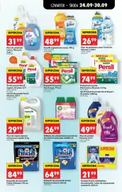 Biedronka gazetka tydzień 39 Strona 81: Perełki zapachowe Lenor €48,99, Kapsułki do prania Persil caps €55,99