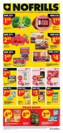No Frills flyer week 39 Page 1: No Name evaporated milk €1,50, Campbell's chunky soup €2,00