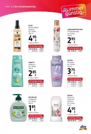Dm Flugblatt Seite 4: ELVITAL Shampoo €3,75, FRUCTIS Shampoo €2,85