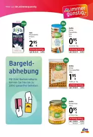Dm Flugblatt Seite 6: Mehr auf dm.at/immerguenstig dm immer günstig, Vegan Bio TASTE THE JOY Joya PROTEIN MANDEL ALMOND 0%