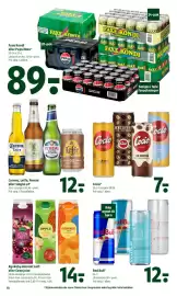 Coop 365 tilbudsavis uge 39 Side 20: Corona, Leffe, Peroni eller Singha €12,00, Rynkeby blandet saft eller Coop juice €14,00