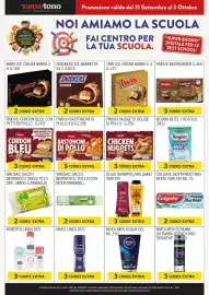 Volantino Rossotono Carrefour Pagina 36: Twix ice cream barra €2,00, Findus Cordon Bleu con petto di pollo €3,00