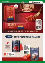 Volantino Rossotono Carrefour Pagina 5: Cirio Pomodori pelati €0,79, Penne rigate Al Bronzo Barilla €1,99