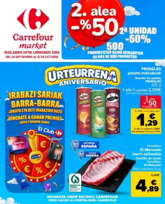 Folleto Carrefour Market (válido hasta el 12-10)