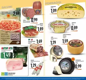 Volantino Emisfero Pagina 12: Prosciutto cotto natura vita €1,49, Ansuini Salamella dolce di Norcia all'etto €1,29