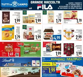 Volantino Emisfero Pagina 5: Cabrioni Ciocofroll €1,99, Mulino Bianco fette biscottate dorate €1,79