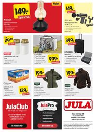 Jula reklamblad Sida 12: Gravljus med lock 2-pk 11 cm €29,90, Kattmat 40-pk 40x85 g €129,00