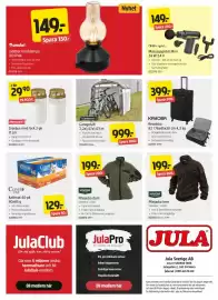 Jula reklamblad Sida 12: Gravljus med lock 2-pk 11 cm €29,90, Kattmat 40-pk 40x85 g €129,00