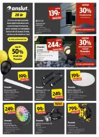 Jula reklamblad Sida 2: Spotlight 24 V 310 lm 6,2 W €349,00, LED-armatur IP20 5700 lm 45 W 120 cm €199,00