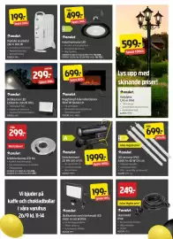 Jula reklamblad Sida 3: Oljefylld elradiator 230 V 500 W €199,00, Arbetsbelysning LED-list