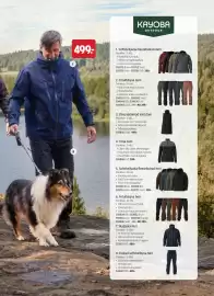 Jula reklamblad Sida 5: Lång vadderad väst dam €499,00, Skaljacka herr €499,00