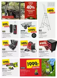 Jula reklamblad Sida 6: Verktygsväska med verktyg 161 delar 43x28x13 cm €799,00, Kombisvets 130 A 230 V €1.499,00