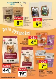 Intermarche gazetka Strona 2: Przysmak dla psów Joint Care Dolina Noteci €7,99, Trenerki dla psów o smaku wołowym Wagg €4,99