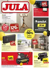 Jula gazetka Strona 1: Nagrzewnica olejowa anslut €799,00, Kompresor Stanley Fatmax €549,00