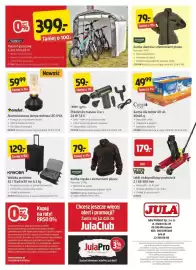 Jula gazetka Strona 12: Namiot garażowy Hamron €399,00, Kurtka damska z elementami pluszu Kayoba Outdoor €79,00