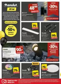 Jula gazetka Strona 2: Lampa punktowa ścienna EKVIP €48,99, Plafon LED z możliwością ściemniania €79,00