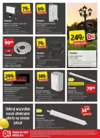 Jula gazetka Strona 3: Dekoracyjny kominek grzewczy do zawieszenia na ścianie €299,00, Oprawa LED anslut €79,99