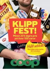 Coop reklamblad vecka 40 Sida 1