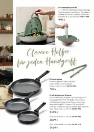 Tchibo Eduscho Flugblatt Seite 14: Pfannenspritzschutz €9,99, Pfannenzange €7,99