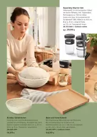 Tchibo Eduscho Flugblatt Seite 19: Sauerteig-Starter-Set €29,99, Rundes Gärkörbchen €14,99