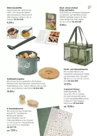 Tchibo Eduscho Flugblatt Seite 25: Mehrzwecklöffel €5,99, Buch Ganz einfach Pilze sammeln €9,99