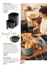 Tchibo Eduscho Flugblatt Seite 27: Heißluft-Fritteuse €49,99, Lékué Airfryer-Korb L €14,99