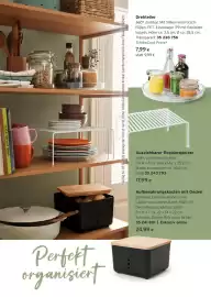 Tchibo Eduscho Flugblatt Seite 31: Drehteller €7,99, Ausziehbarer Regalorganizer €17,99