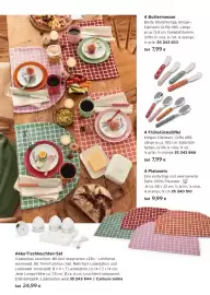 Tchibo Eduscho Flugblatt Seite 5: 4 Buttermesser €7,99, 4 Frühstückslöffel €7,99