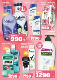 Family Diszkont akciós újság hét 39 Oldal 16: Listerine clean & fresh €1.290,00, Rexona deodorant €750,00