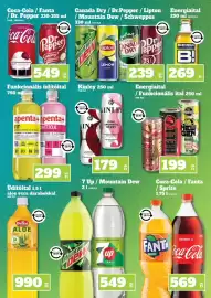 Family Diszkont akciós újság hét 39 Oldal 21: Coca-Cola / Fanta / Dr. Pepper €549,00, Apenta+ funkcionális üdítőital €299,00